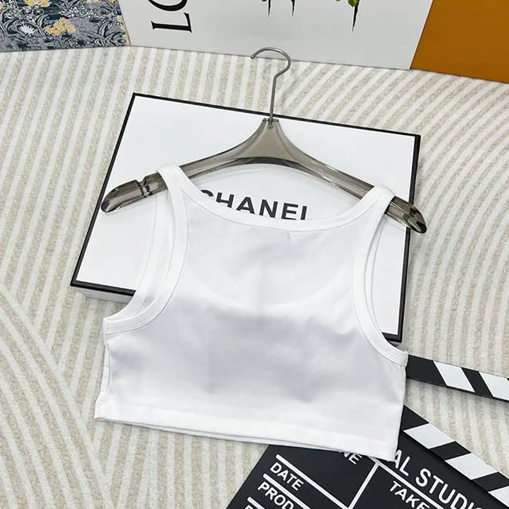 Prada Women Jersey Cropped Top-White 39546C10Z0 3 Prada Women Jersey Cropped Top-White 39546C10Z0
