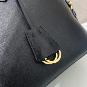 Prada Women Large Leather Tote Bag-Black 1BG6002HFQ