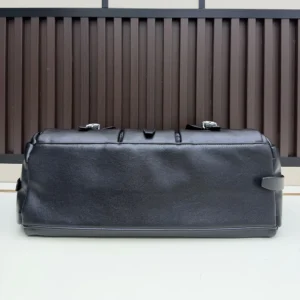 Prada Women Route Large Leather Tote Bag-Black 1BG644