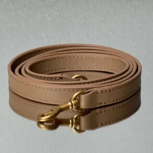 Balenciaga Women Rodeo Handbag Small In latte Smooth Calfskin Aged-gold Hardware