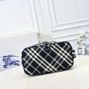 Burberry Women Medium Check Drawstring Pouch