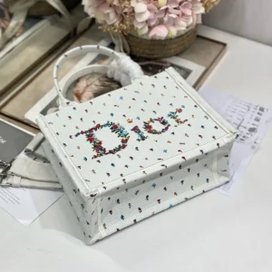 Dior Women Dioramour Small Dior Book Tote with Strap M1404PEHW
