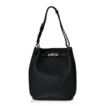 Hermes Unisex Togo So Kelly 22 Palladium Hardware-Black