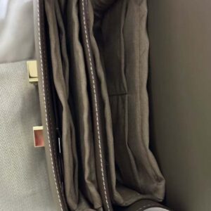 Hermes Women Constance 19 Bag Box Calf Leather-Grey/Gold