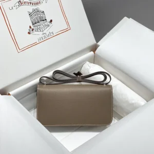 Hermes Women Hermes Women Constance Elan Epsom Gold-Gray