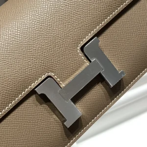 Hermes Women Hermes Women Constance Elan Epsom Gold-Gray