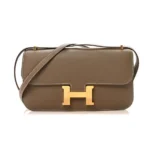 Hermes Women Hermes Women Constance Elan Epsom Gold-Gray