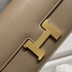 Hermes Women Hermes Women Constance Elan Epsom Gold-Gray