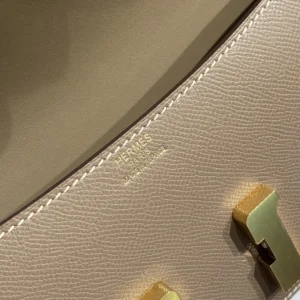 Hermes Women Hermes Women Constance Elan Epsom Gold-Gray