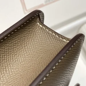 Hermes Women Hermes Women Constance Elan Epsom Gold-Gray
