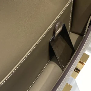 Hermes Women Hermes Women Constance Elan Epsom Gold-Gray