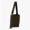 Loewe Unisex Large Pebble Bucket Bag in Suede Calfskin-Dark Green