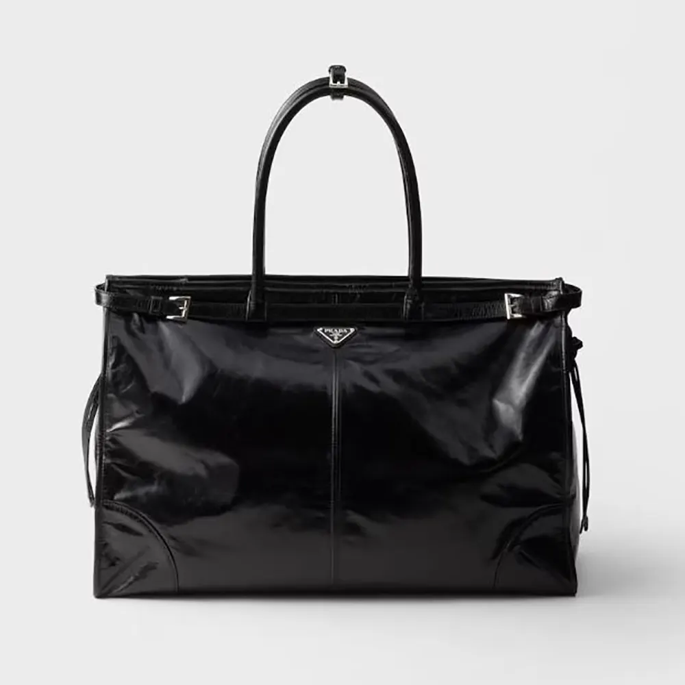 Prada Unisex Bonnie Leather Tote Bag 2VG1282CYR