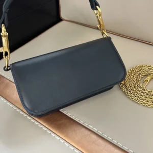 Valentino Women Garavani Locò Small Shoulder Bag In Calfskin With Jewel Logo-BlackValentino Women Garavani Locò Small Shoulder Bag In Calfskin With Jewel Logo-Black
