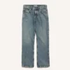 Balenciaga Men Regular Fit Jeans in Dirty Vintage Blue 872170TU
