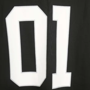 Balenciaga Women Basketball Series - Oversized T-Shirt In Washed Black Vintage Jersey