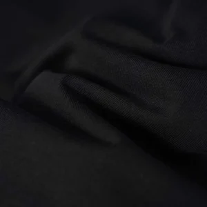 Balenciaga Women Salon De Couture Medium Fit T-Shirt in Black Dry Jersey
