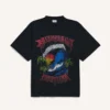 Balenciaga Women Vintage Surfer Oversized T-Shirt in White Dry Jersey