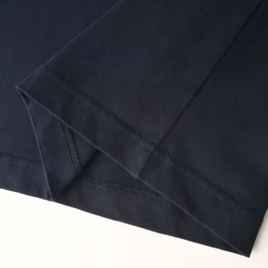 Burberry Men Check Flag Cotton T-shirt-Black 81303401