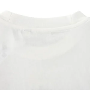 Burberry Men Check Flag Cotton T-shirt-White 81281971