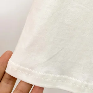 Burberry Men Check Knight Stamp Cotton T-shirt-White 81234371