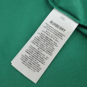 Burberry Men Knight Cotton T-shirt-Green 81279511