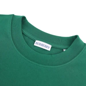 Burberry Men Knight Cotton T-shirt-Green 81279511