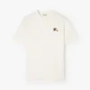 Burberry Men Knight Cotton T-shirt-White 81279501