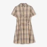 Burberry Women Check Cotton Dress 81232481