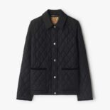 Burberry Women Quilted Nylon Jacket-Black 81072841