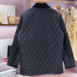 Burberry Women Quilted Nylon Jacket-Black 81072841