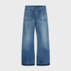 Celine Men Flare Jeans 002 in Lightweight Cotton Denim RP0FX0X00