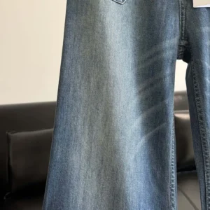 Celine Men Flare Jeans 002 in Lightweight Cotton Denim RP0FX0X00