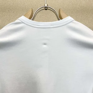 Celine Men T-Shirt in Ribbed Cotton Jersey RX0SU3O24