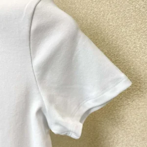 Celine Men T-Shirt in Ribbed Cotton Jersey RX0SU3O24