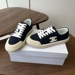 Celine Unisex Alan Sneaker With Triomphe in Canvas 363675148C