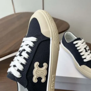 Celine Unisex Alan Sneaker With Triomphe in Canvas 363675148C