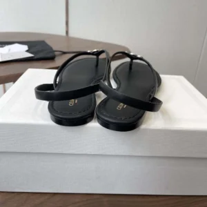 Celine Women Biki Sandal in Calfskin-Black 367285266C