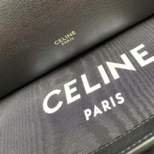 Celine Women Doctor'S Pouch In Supple Natural Calfskin-Black L104J3G40