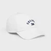 Celine Women Richelieu Cap In Cotton Twill-White AA0IE2U74