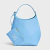 Celine Women Small Hobo in Supple Smooth Calfskin-Blue L10133Q71