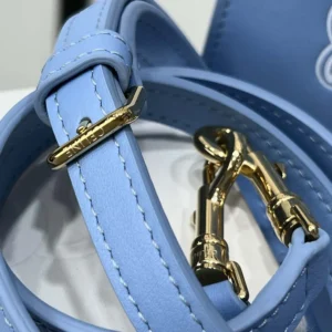 Celine Women Small Hobo in Supple Smooth Calfskin-Blue L10133Q71