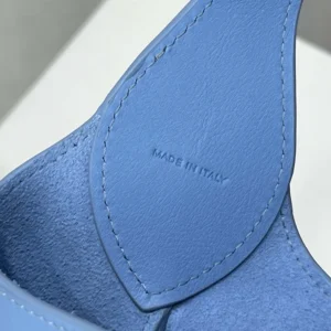 Celine Women Small Hobo in Supple Smooth Calfskin-Blue L10133Q71