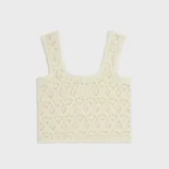 Celine Women Top in Cotton Pointelle RC0CU3B57