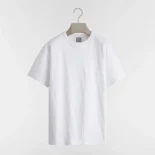 Dior Men Oblique T-Shirt Relaxed Fit White Cotton Jersey 693J633A3145