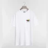 Dior Women T-Shirt with Horse Embroidery Relaxed Fit White Cotton Jersey 683J624A0677