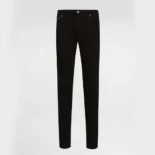 Dolce Gabbana D&G Men Black Wash Skinny Stretch Jeans-GY07LDG8