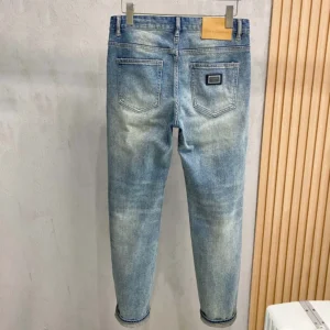 Dolce Gabbana D&G Men Regular Cotton Jeans-GYJCCDG8NR9S9001