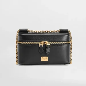 Dolce Gabbana D&G Women Sicily Crossbody Bag-Black BB7800B