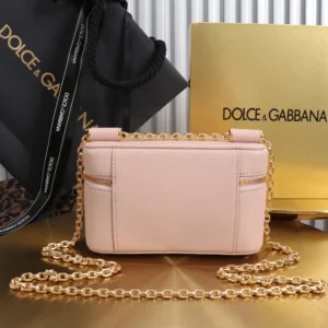 Dolce Gabbana D&G Women Sicily Crossbody Bag-Pink BB7800B